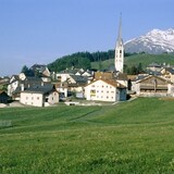 Village center of Zuoz