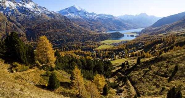 oberhalb von St. Moritz
