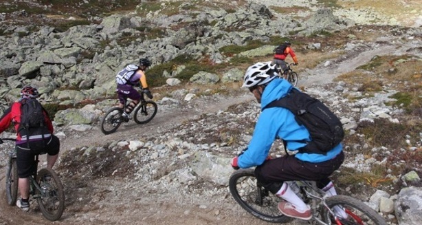 Typische Flow Passage im Val Suvretta