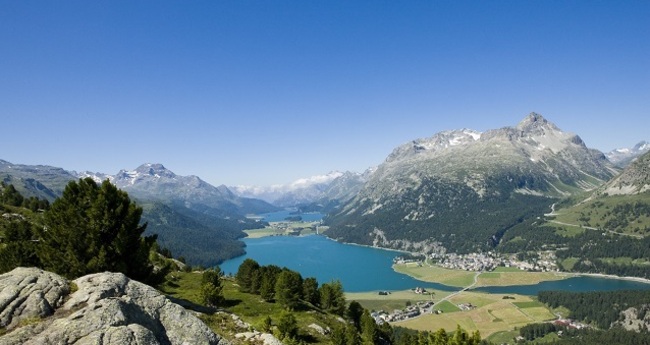 Aussicht auf die Seenplatte