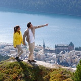 Escursione con vista su St. Moritz