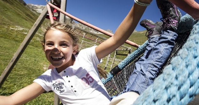 Kinderspielplatz auf Marguns