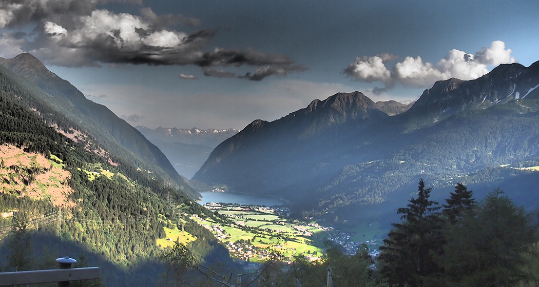 Sicht auf Val Poschiavo