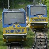 Schatzalp-Bahn mit Trassee