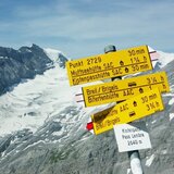 Blick vom Kistenpass:Bifertenstock und Limmernfirn