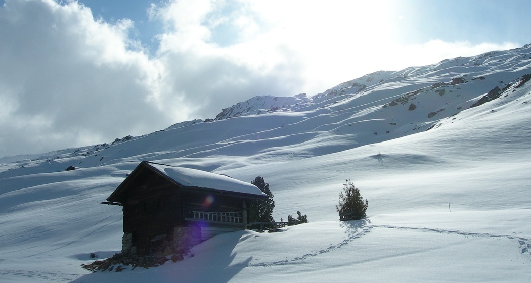 Unterwegs Richtung Alp Tscheurig