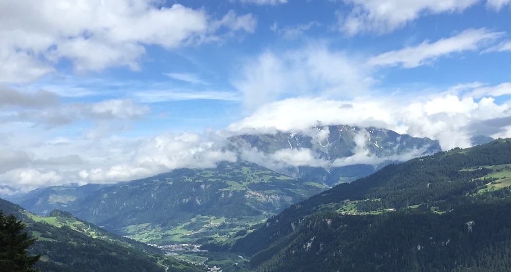 Aussicht oberhalb von Andiast