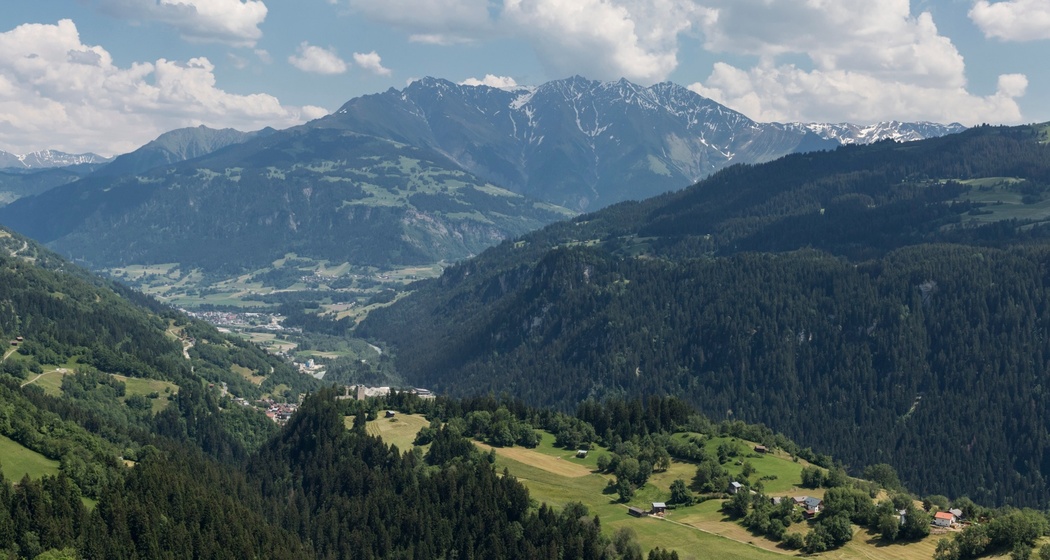 Aussicht oberhalb von Andiast