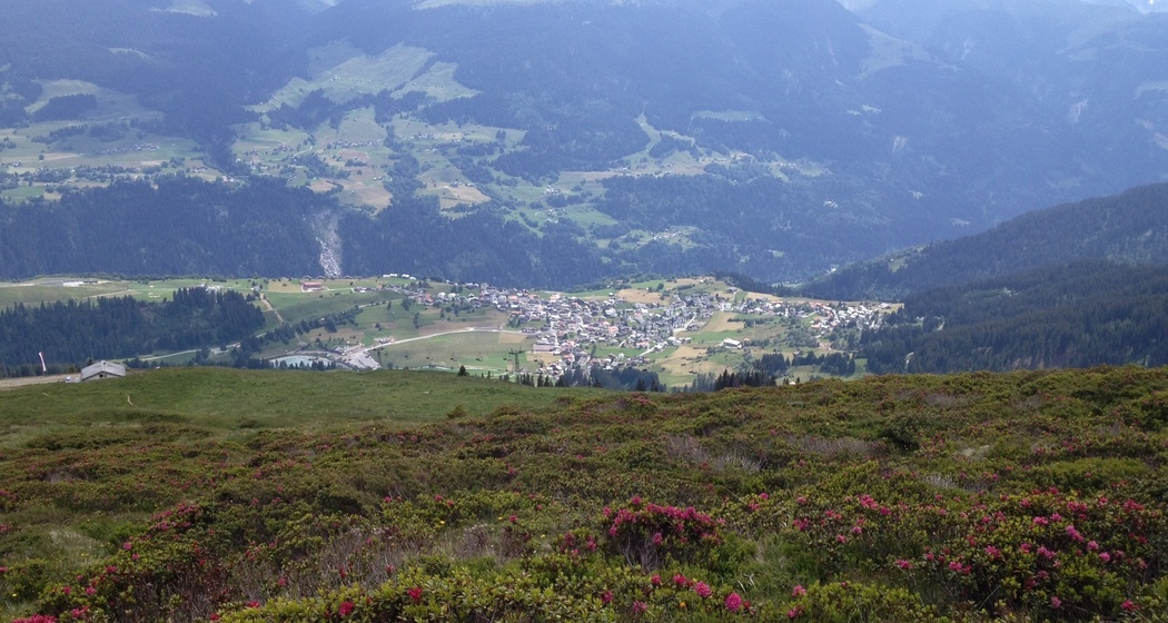 Aussicht auf Brigels
