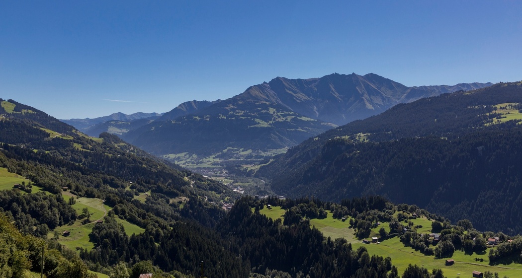 Aussicht oberhalb von Andiast