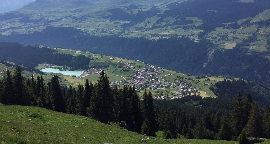 Aussicht nach Brigels