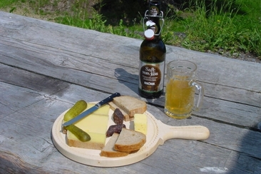 Mangiare sulle Alpi della Schrina e della Tschingla