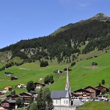 Das Walserdorf St. Antönien auf 1450 Meter ü.M.