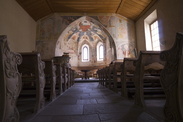 Kirchenmalereien Lavin