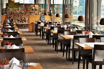 Panorama Restaurant vom The Alpina Mountain Resort