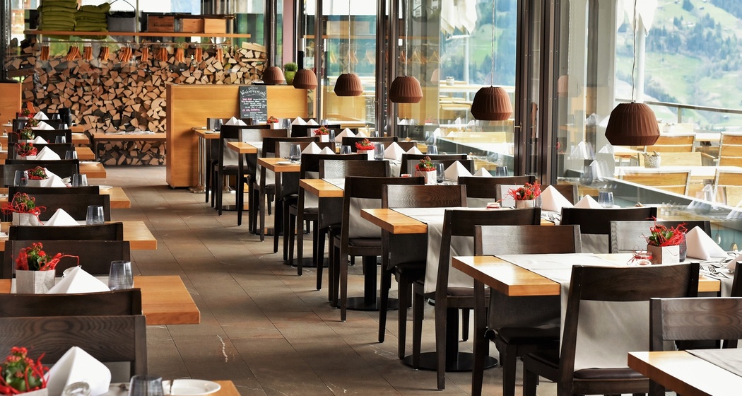 Panorama Restaurant vom The Alpina Mountain Resort