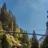 Hängebrücke Val da Silgin
