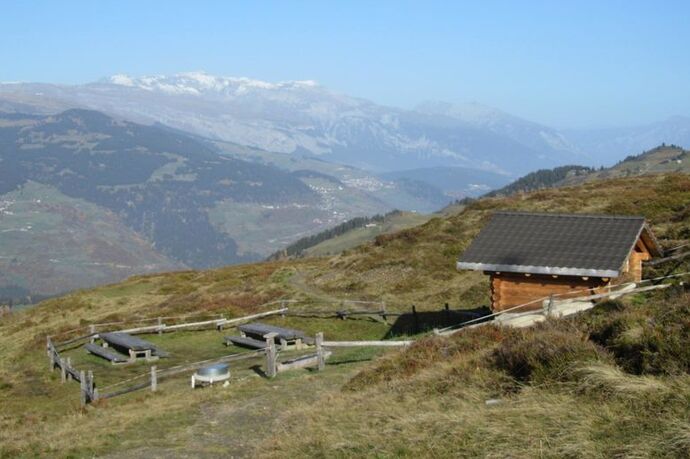 Feuerstelle Plàmpoort, Obersaxen