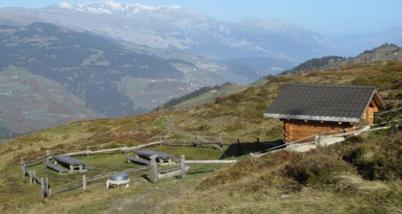 Feuerstelle Plàmpoort, Obersaxen