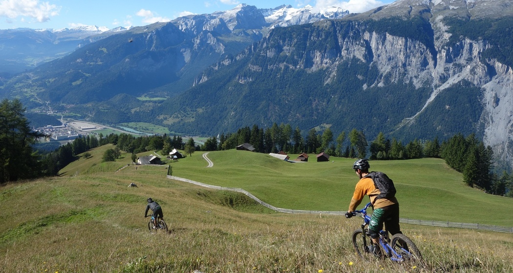 Kurz vor der Alp Juchs