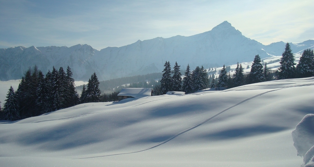 Ausblick auf den Piz Beverin