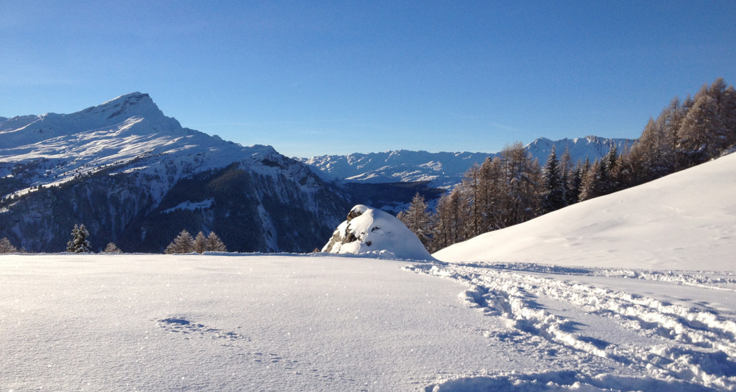 Ausblick auf den Piz Beverin