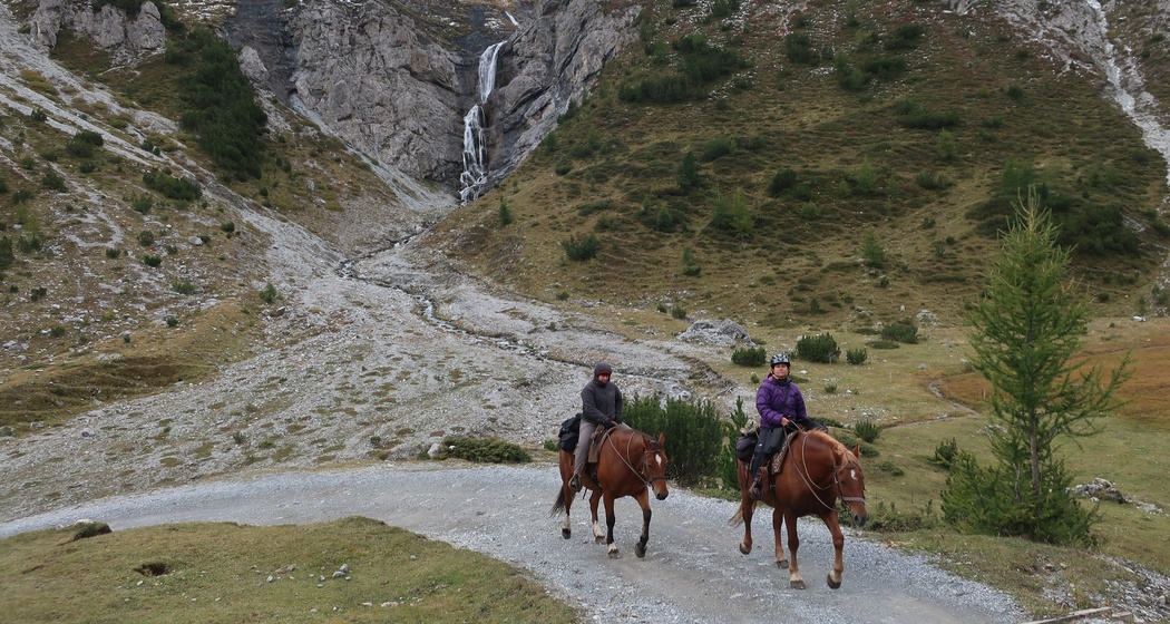 Aufstieg durchs Val Vau