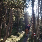 Montée au col de l'Ofen