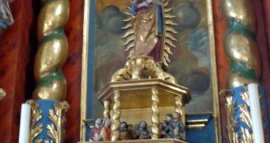 Strahlenkranzmaria mit Jesuskind