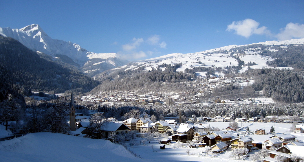 Sils im Domleschg im Winter