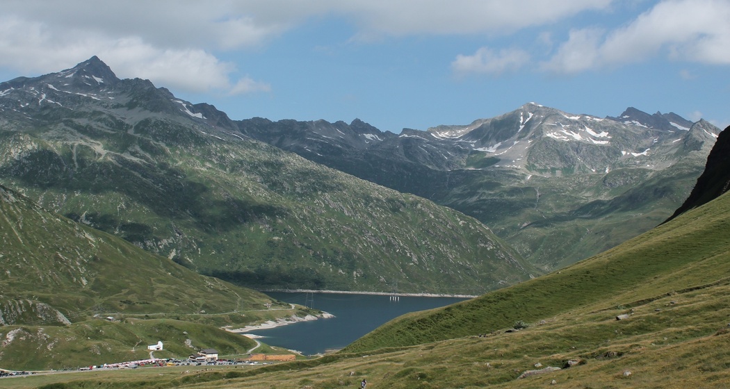 Lukmanierpass mit Stausee