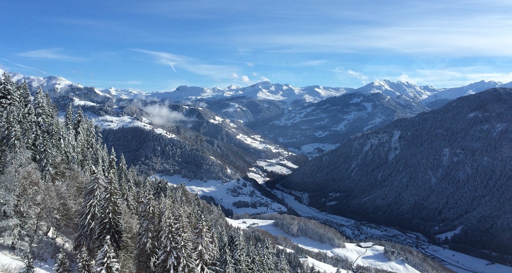 Aussicht ins hintere Prättigau