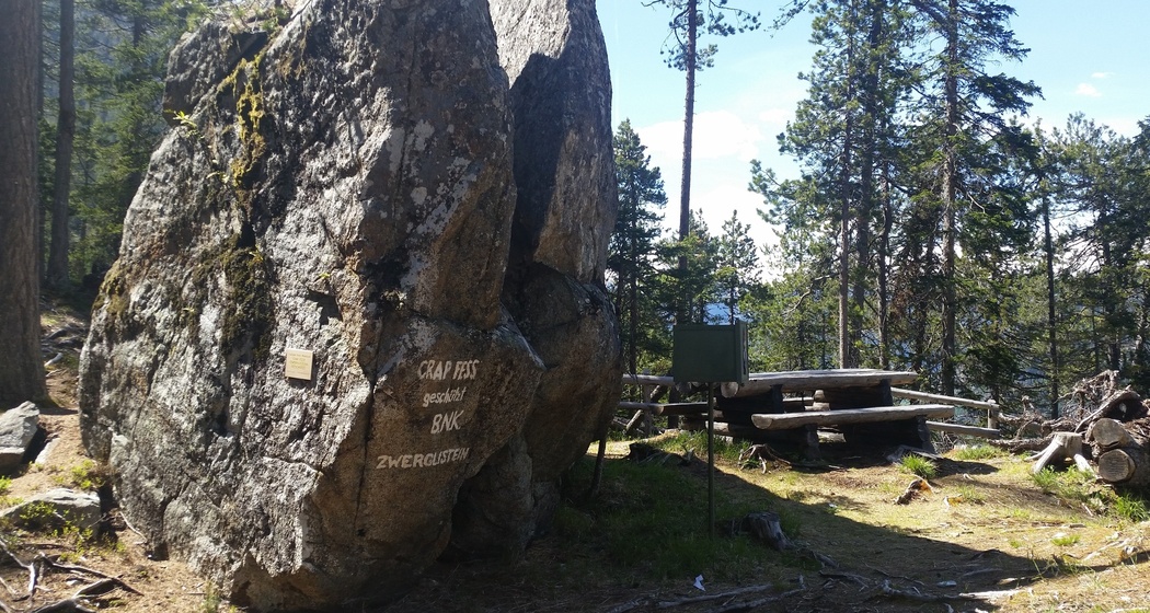 Zwerglistein Crap Fèss