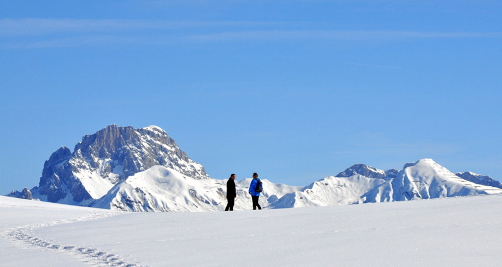 Das Hochplatau bietet Freiraum.