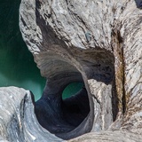 Strudelkopf dans la gorge de la Viamala