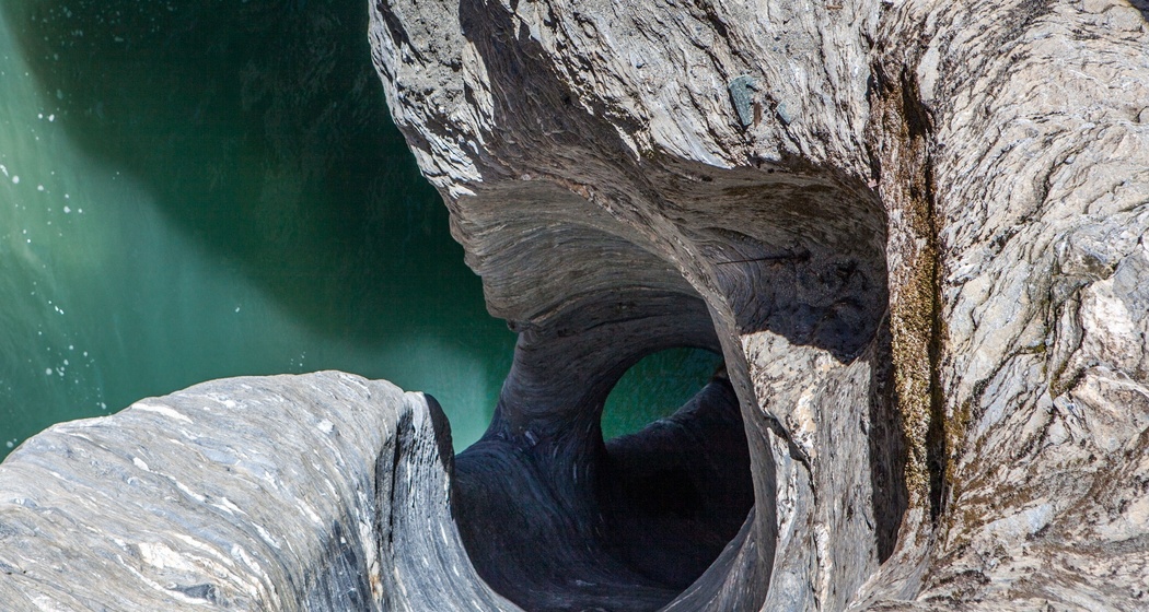 Strudelkopf in der Viamala-Schlucht