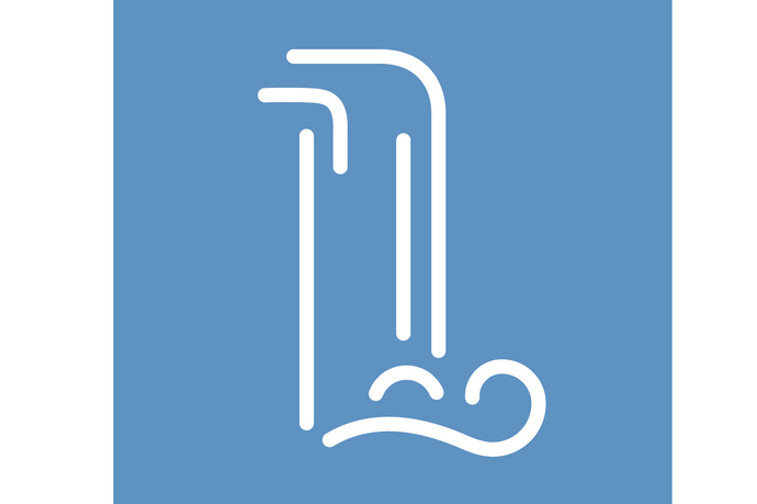 Der Fall des Wassers