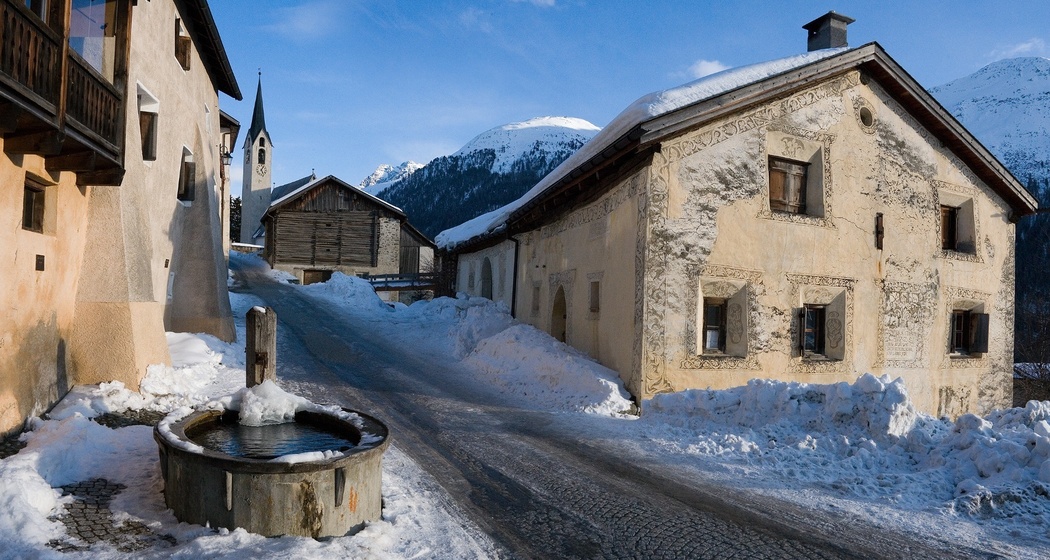 Guarda im Winter