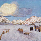 Landschaft in Maloja