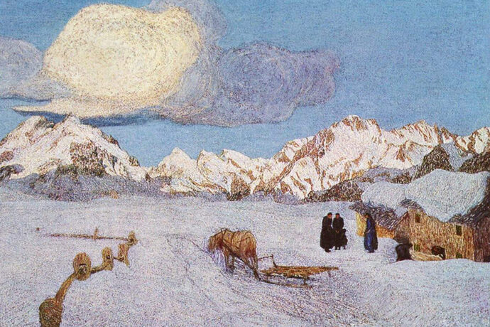 Landschaft in Maloja