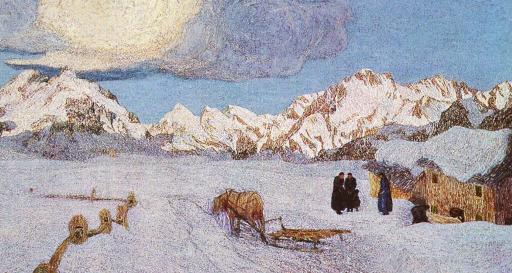 Landschaft in Maloja