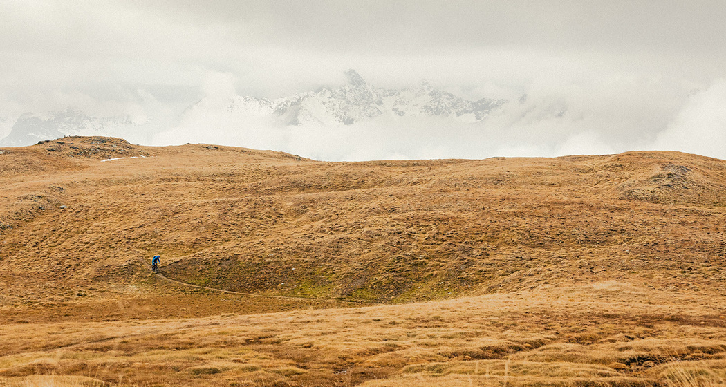 Aufstieg Alp Clünas