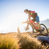 Parcours en VTT électrique