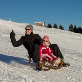 Schlitteln, Crest Falla - Brigels