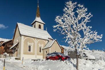 Kapelle Sogn Antoni, Winter