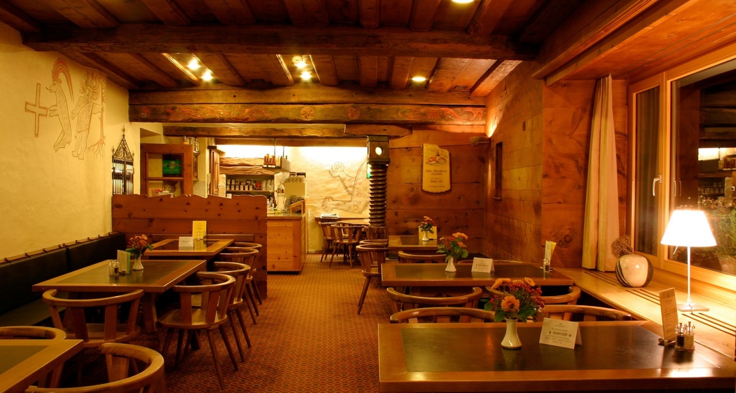 Abendstimmung im Restaurant