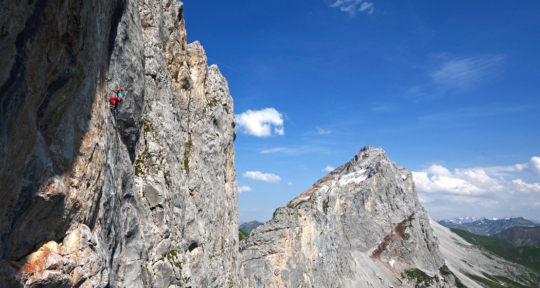 Nina Caprez / Kirchlispitzen Rätikon Prättigau Graubünden
