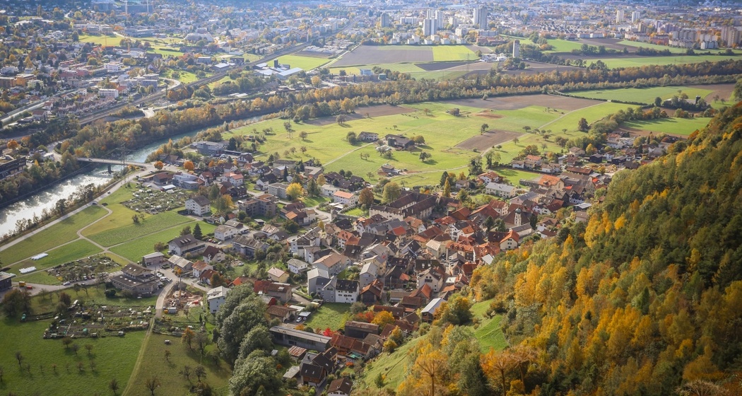 Haldenstein mit Rhein