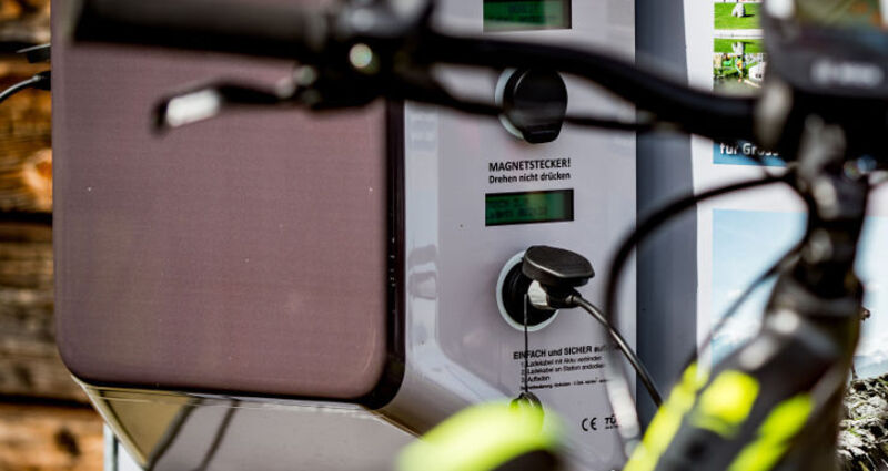 E-Bike Ladestation Wali