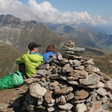Vue du sommet vers Sedrun